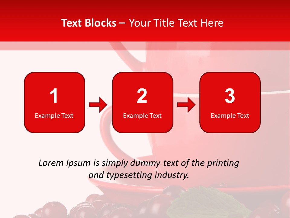 White Tasty Healthy PowerPoint Template