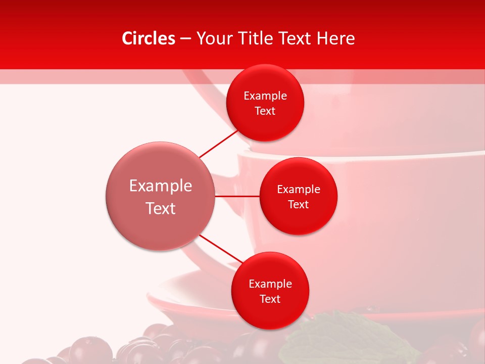 White Tasty Healthy PowerPoint Template