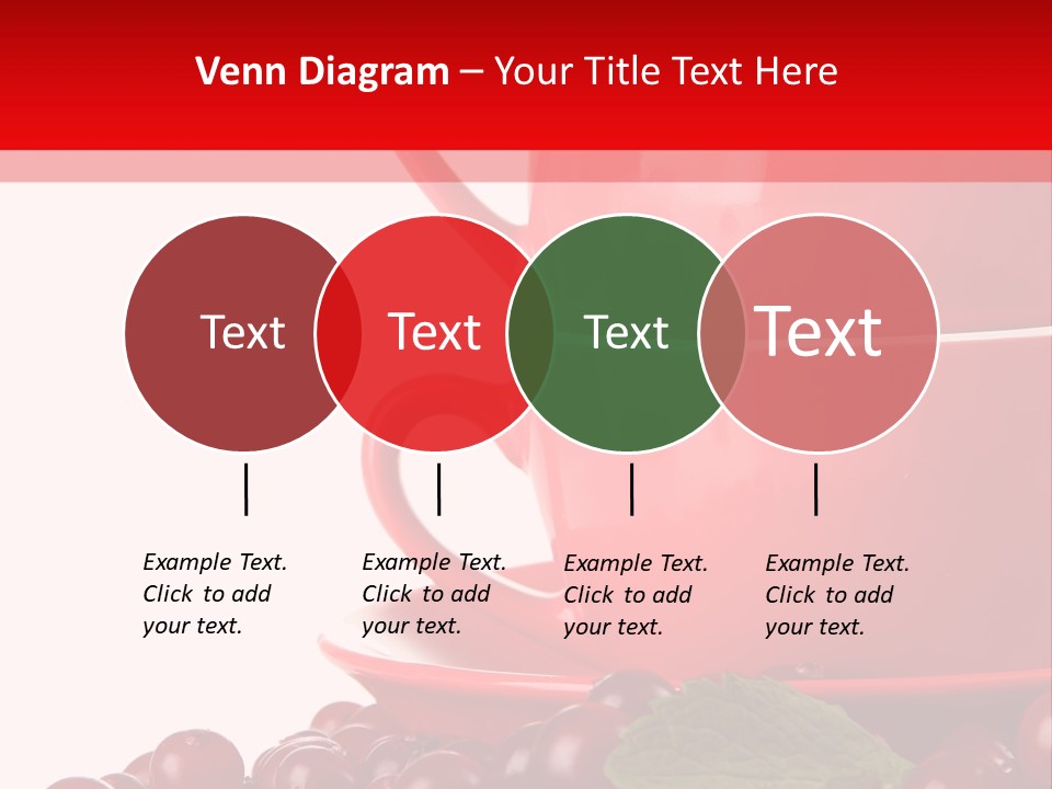 White Tasty Healthy PowerPoint Template