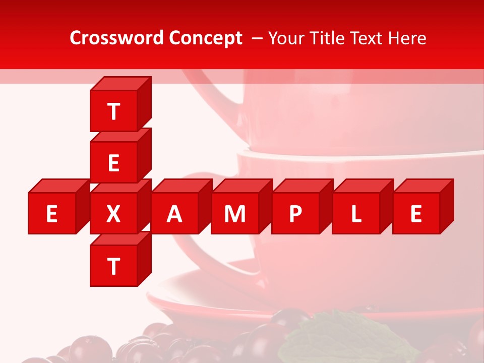 White Tasty Healthy PowerPoint Template