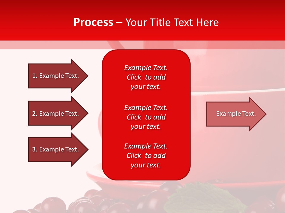 White Tasty Healthy PowerPoint Template