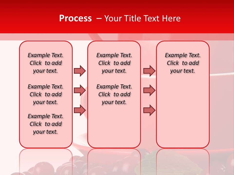 White Tasty Healthy PowerPoint Template
