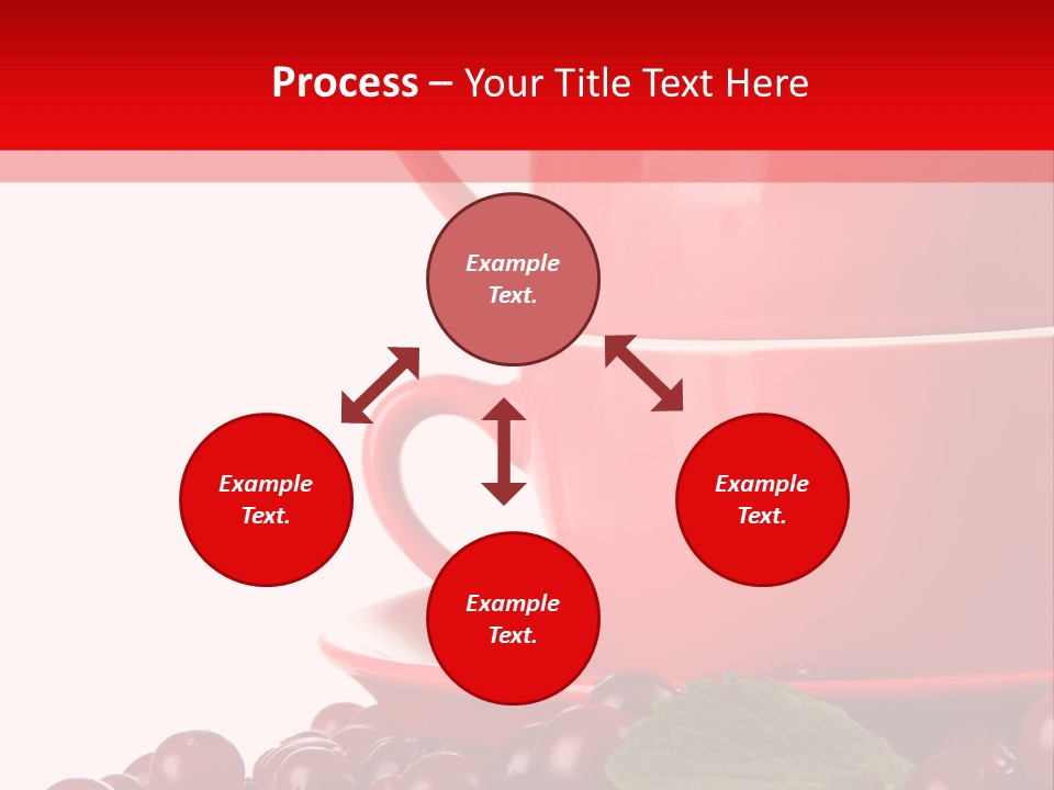 White Tasty Healthy PowerPoint Template