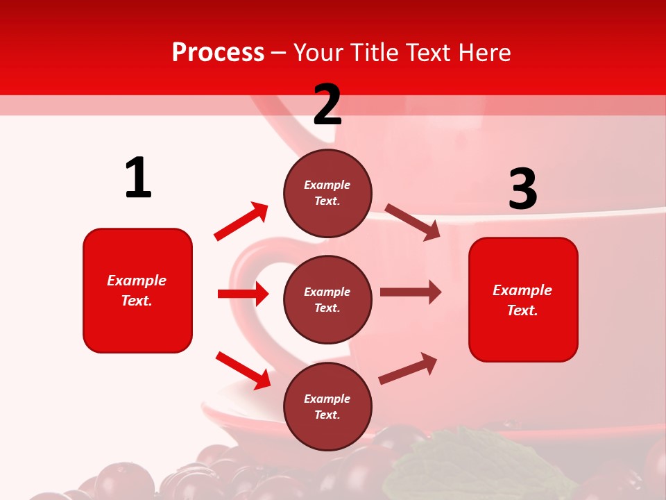 White Tasty Healthy PowerPoint Template