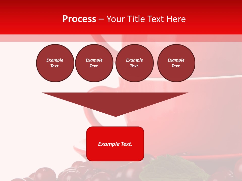 White Tasty Healthy PowerPoint Template