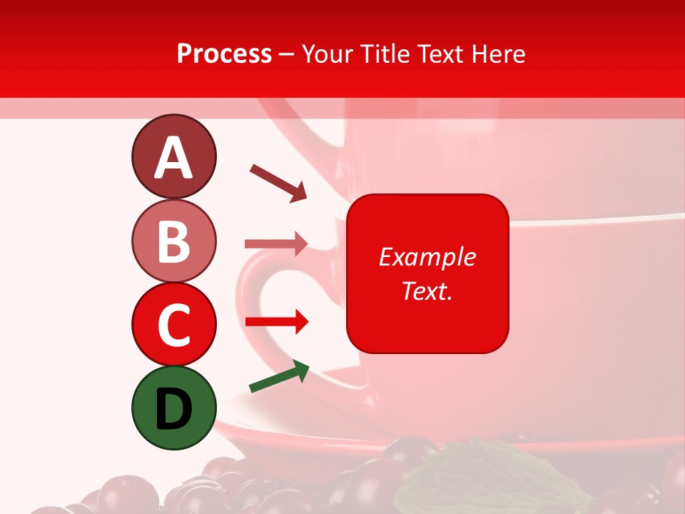 White Tasty Healthy PowerPoint Template