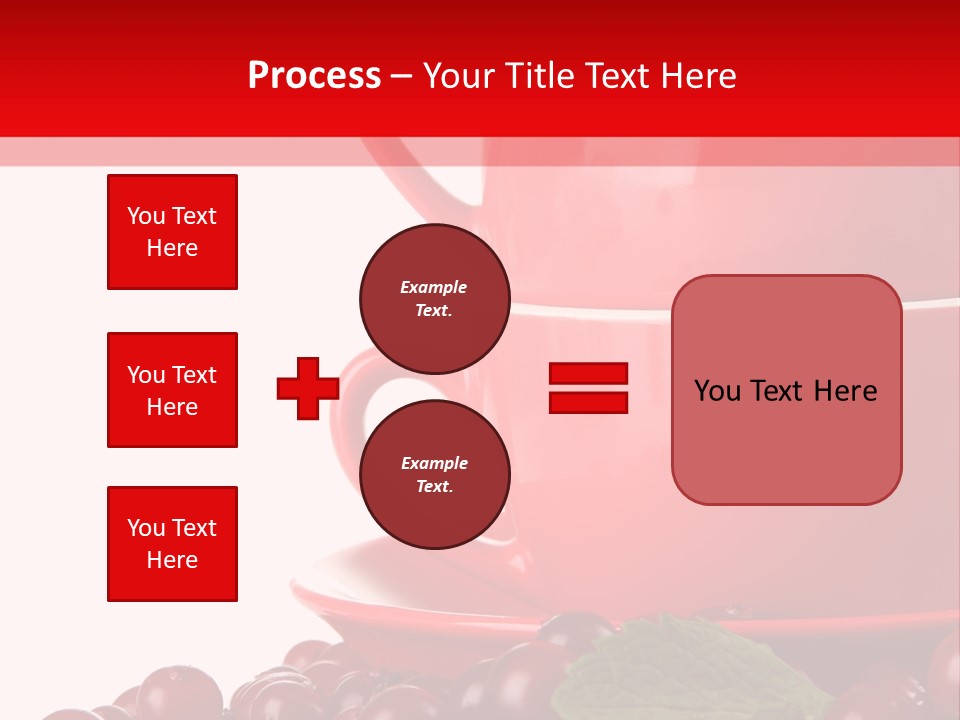 White Tasty Healthy PowerPoint Template