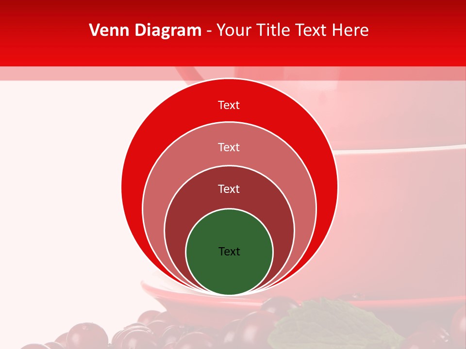 White Tasty Healthy PowerPoint Template