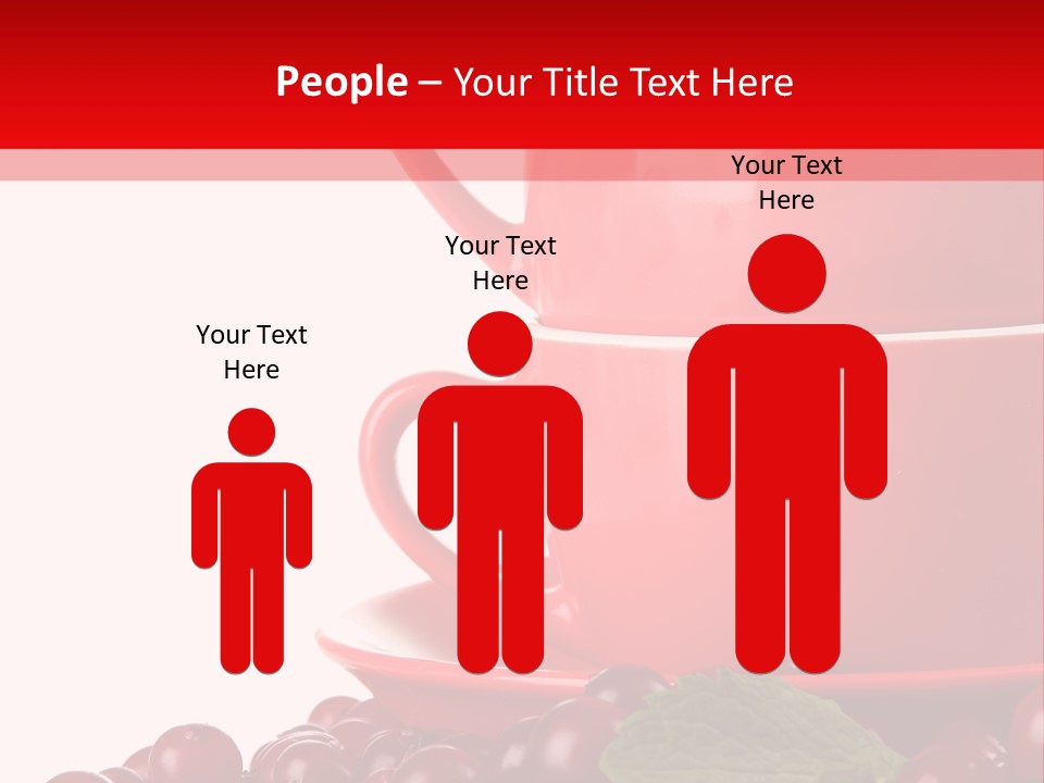 White Tasty Healthy PowerPoint Template