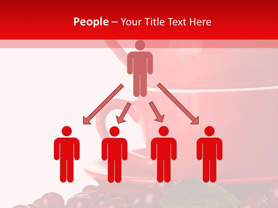 White Tasty Healthy PowerPoint Template