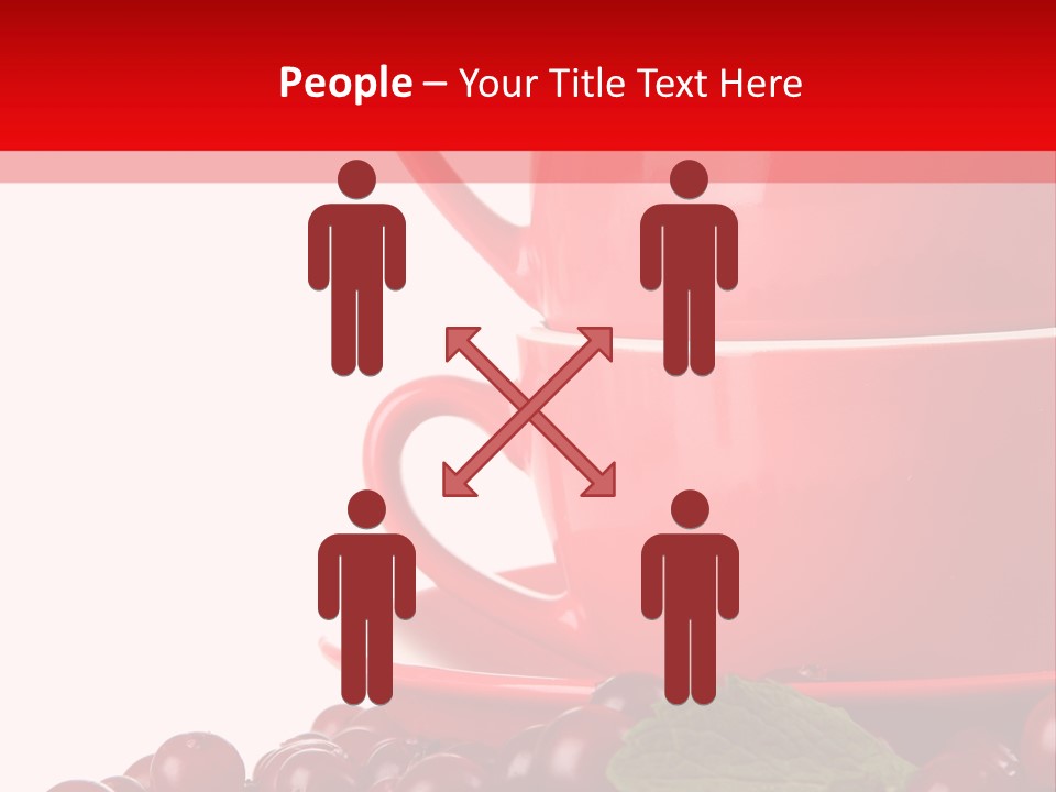 White Tasty Healthy PowerPoint Template