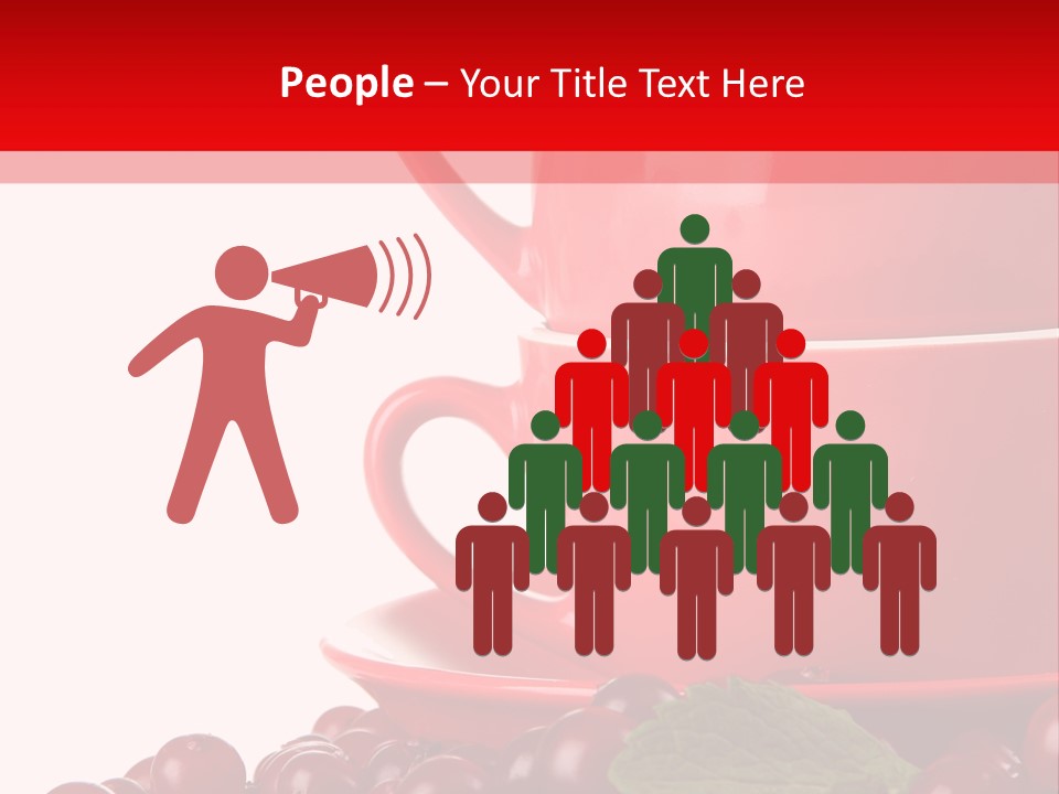 White Tasty Healthy PowerPoint Template