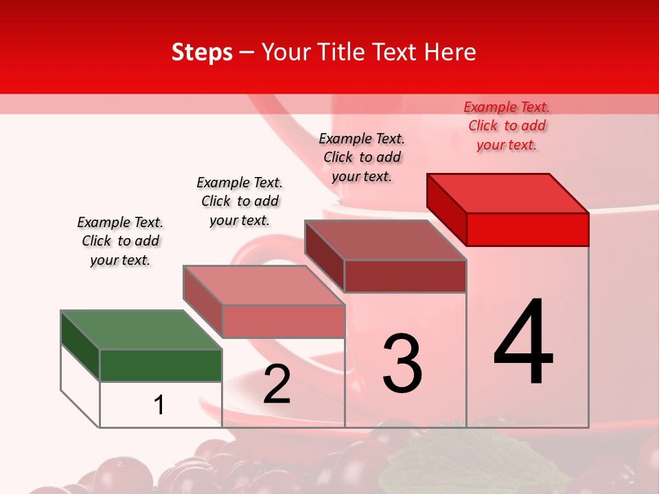 White Tasty Healthy PowerPoint Template