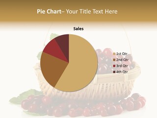 Diet Basket Many PowerPoint Template