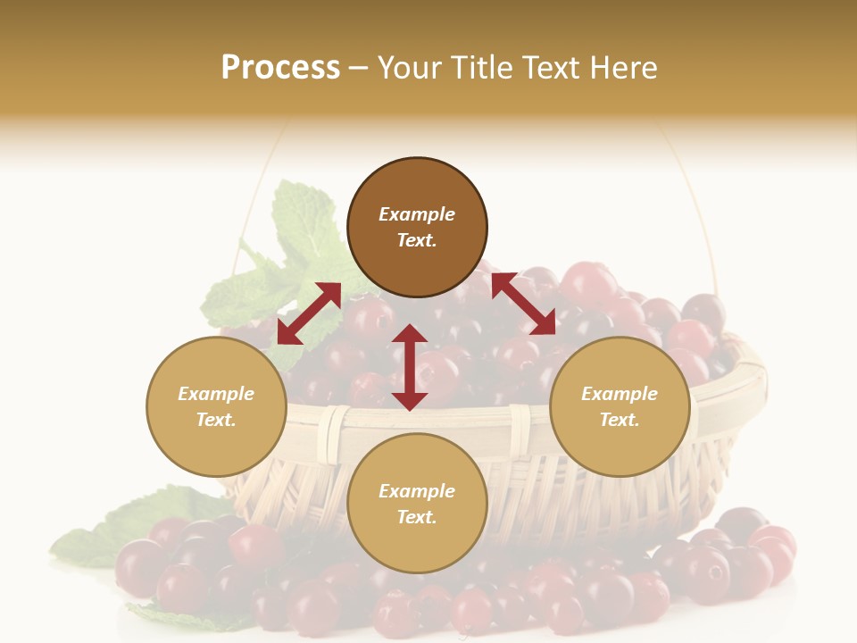Diet Basket Many PowerPoint Template