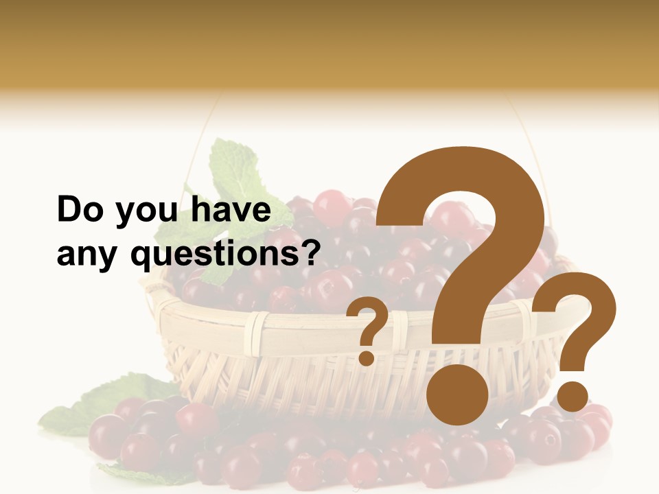 Diet Basket Many PowerPoint Template