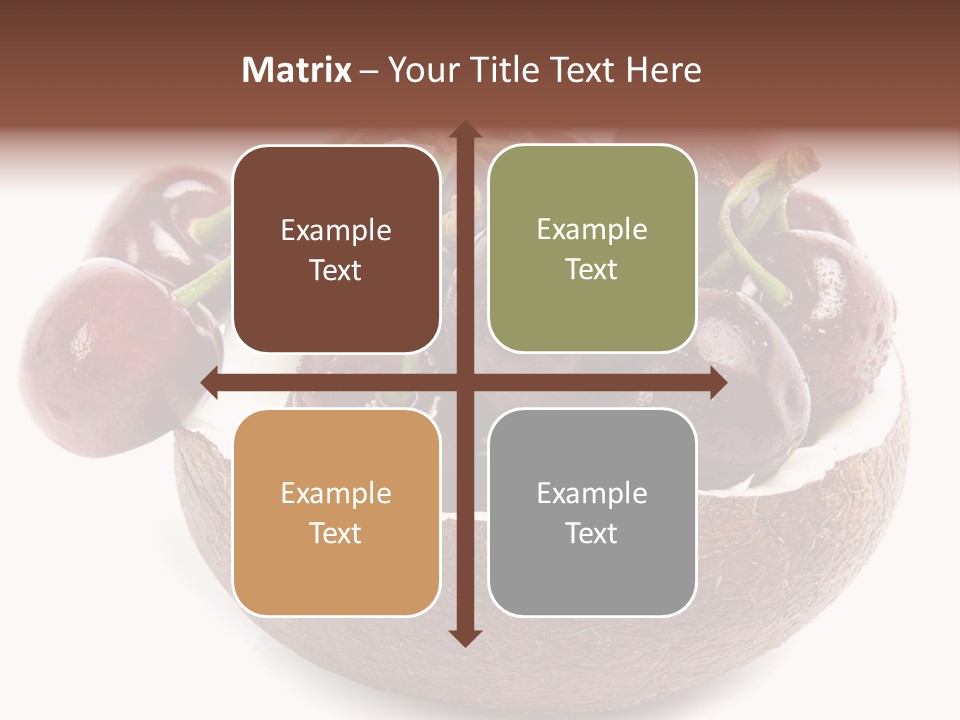 Leaf Many Acidic PowerPoint Template
