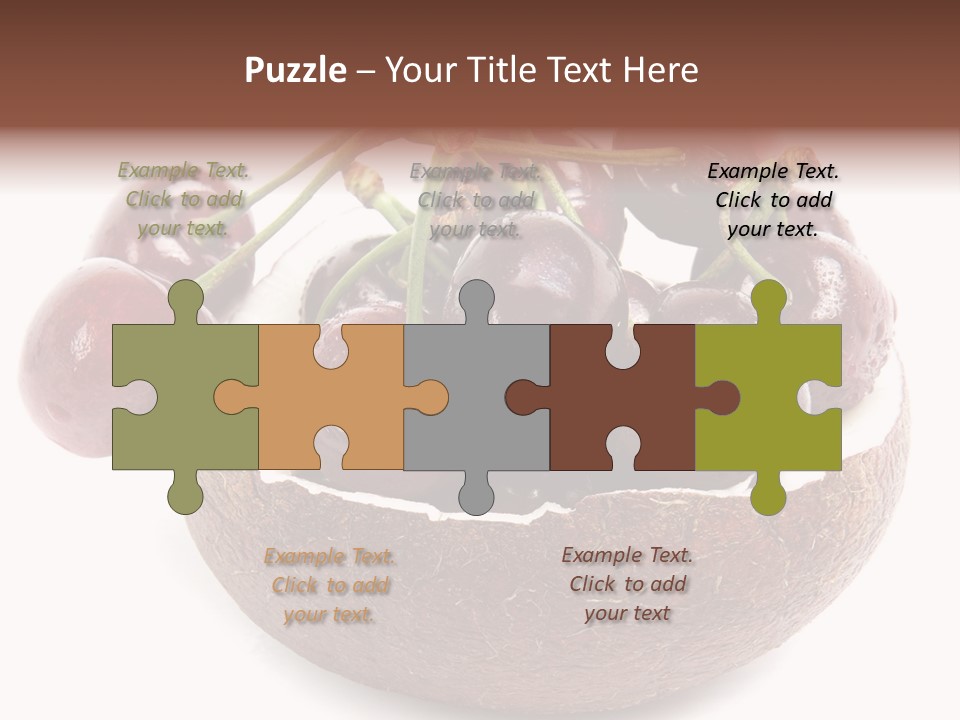 Leaf Many Acidic PowerPoint Template