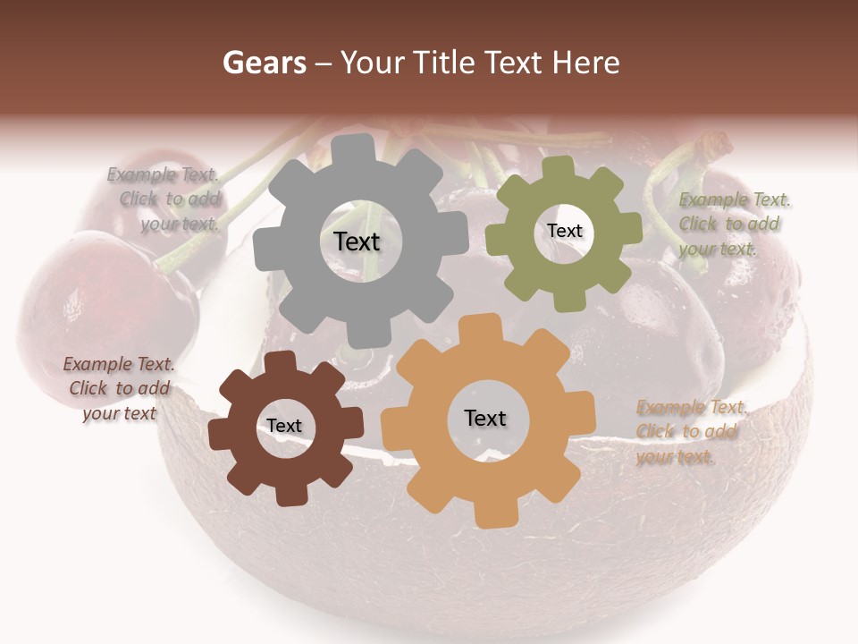 Leaf Many Acidic PowerPoint Template