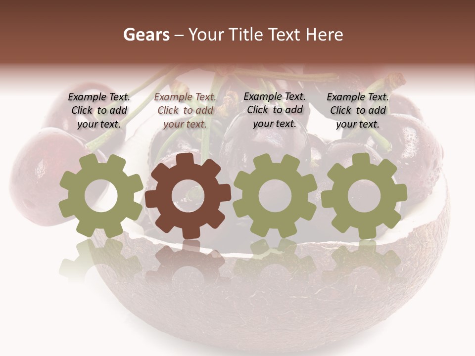 Leaf Many Acidic PowerPoint Template