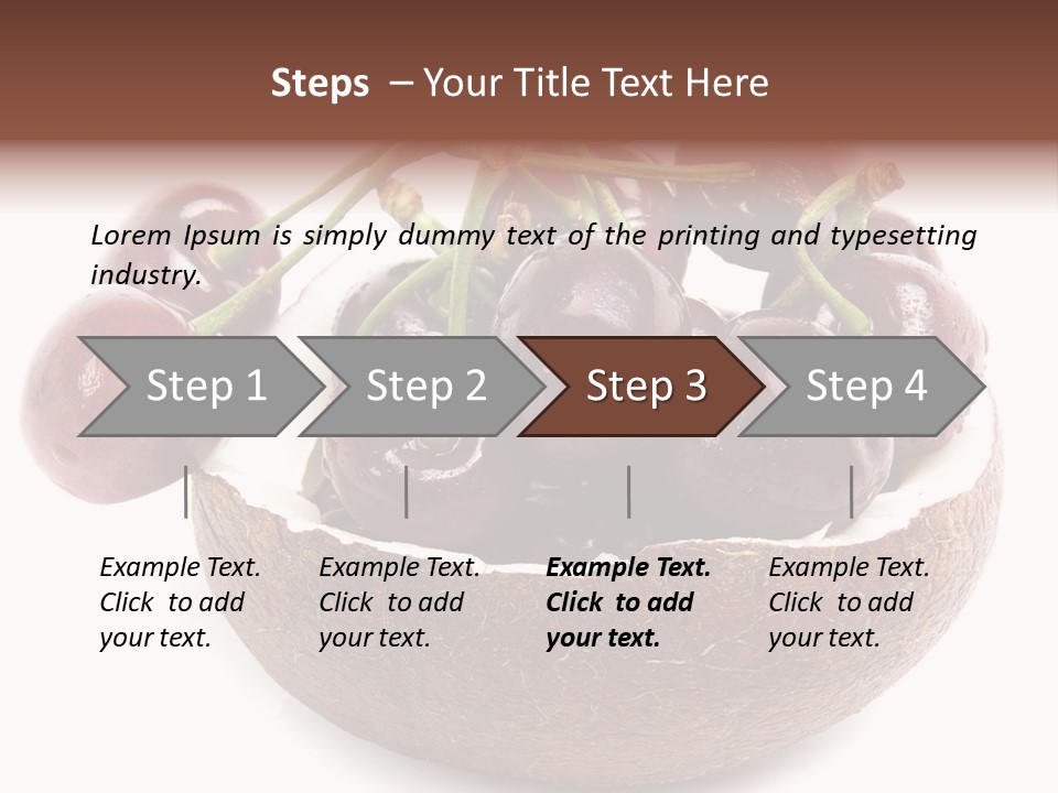 Leaf Many Acidic PowerPoint Template