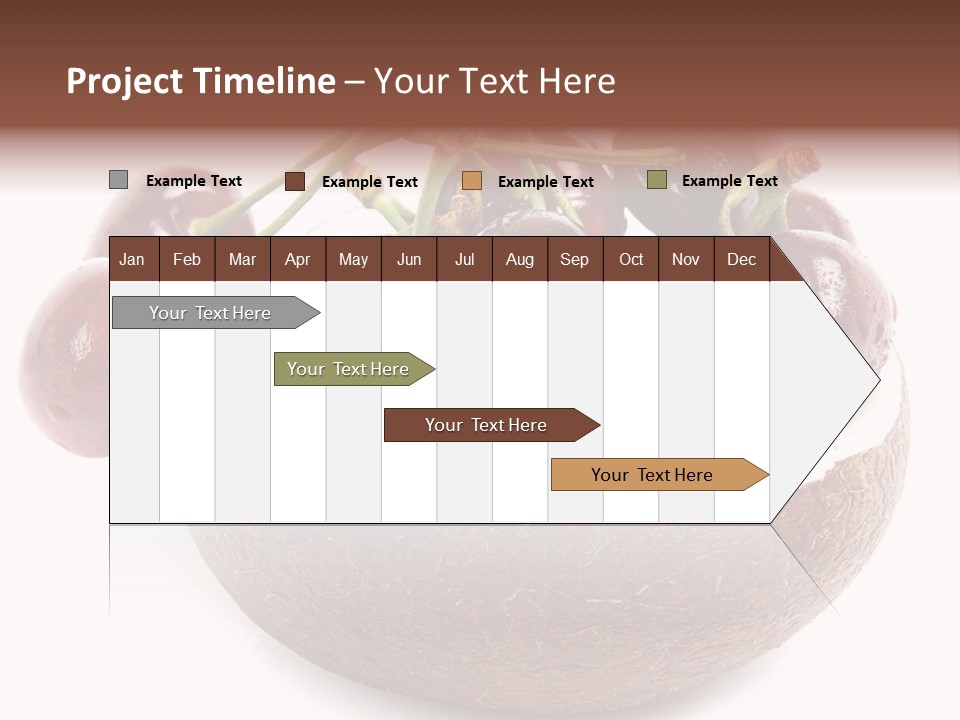 Leaf Many Acidic PowerPoint Template