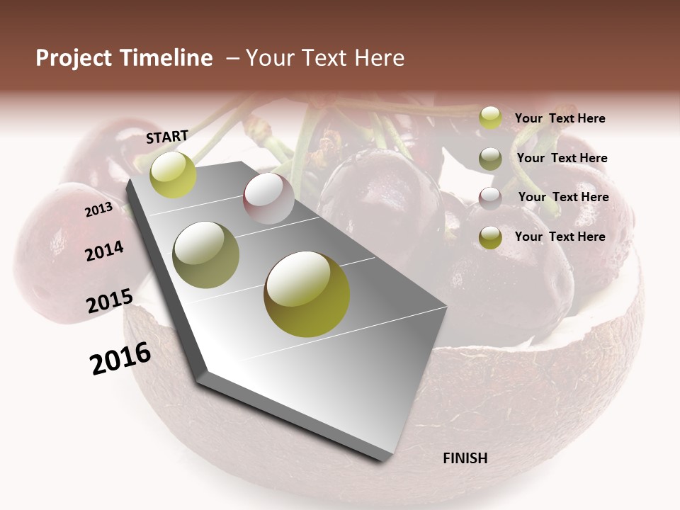 Leaf Many Acidic PowerPoint Template
