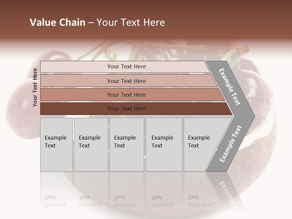 Leaf Many Acidic PowerPoint Template