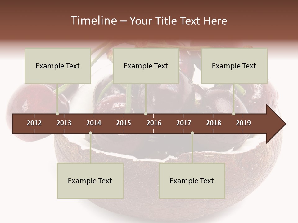 Leaf Many Acidic PowerPoint Template