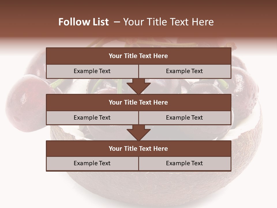 Leaf Many Acidic PowerPoint Template