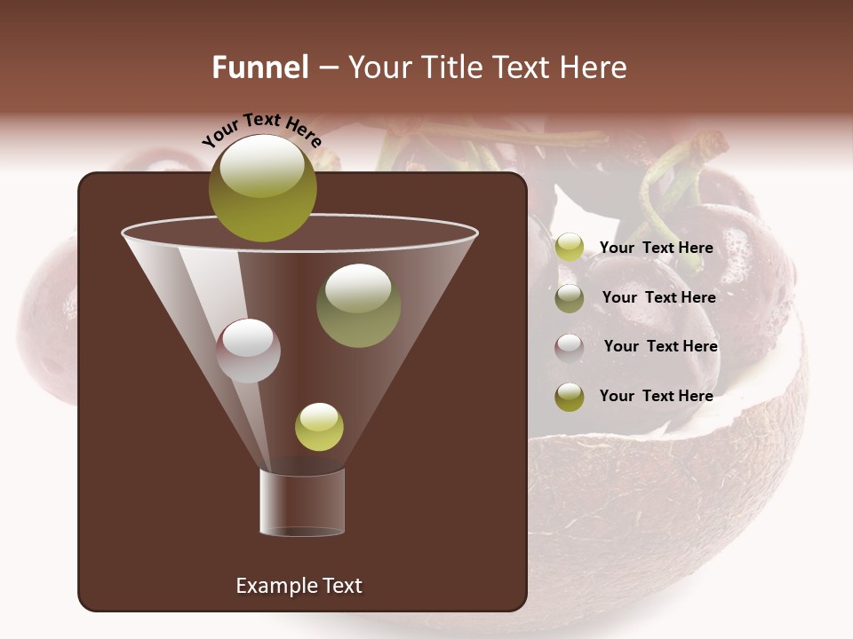 Leaf Many Acidic PowerPoint Template