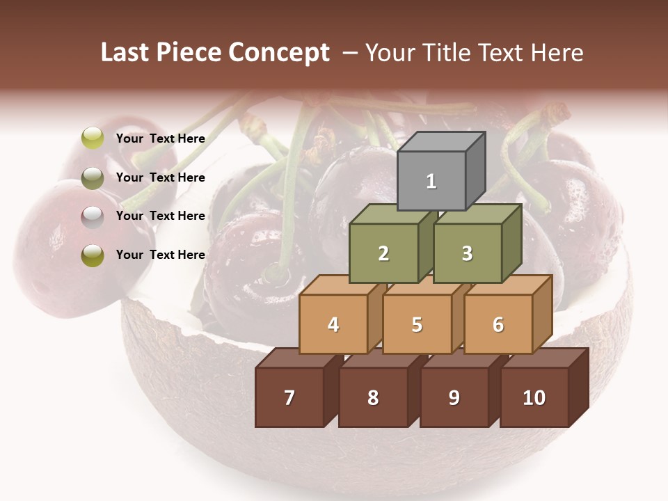 Leaf Many Acidic PowerPoint Template