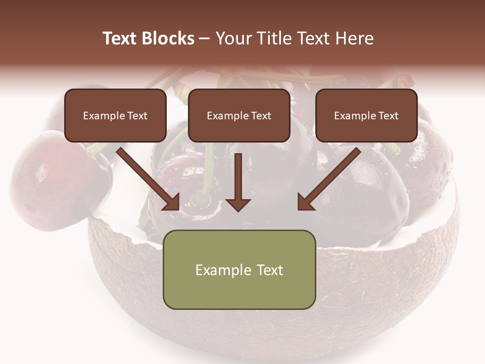 Leaf Many Acidic PowerPoint Template