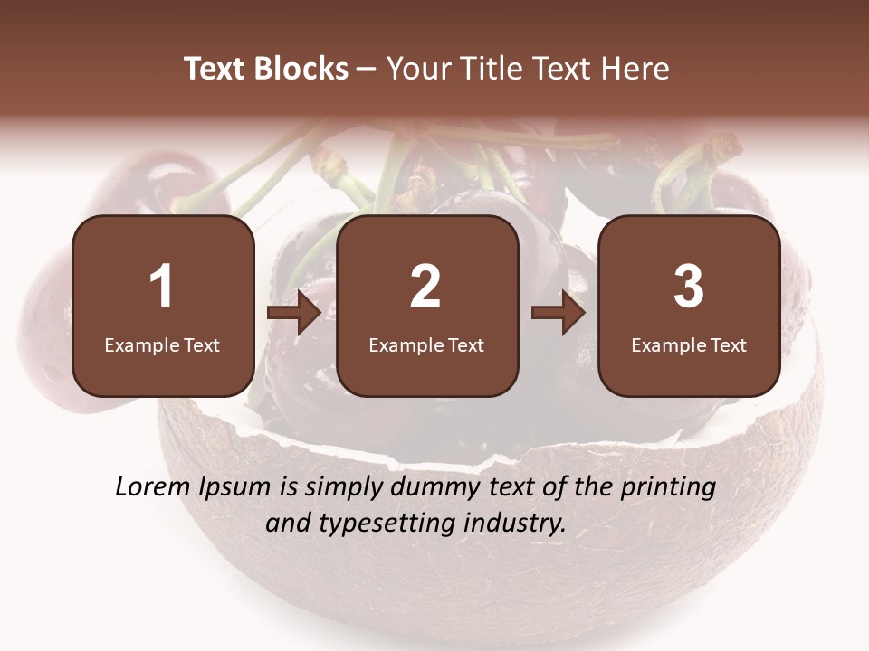 Leaf Many Acidic PowerPoint Template