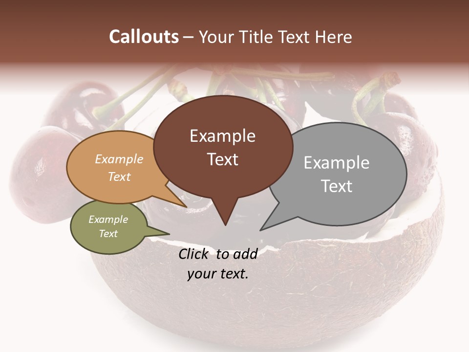 Leaf Many Acidic PowerPoint Template