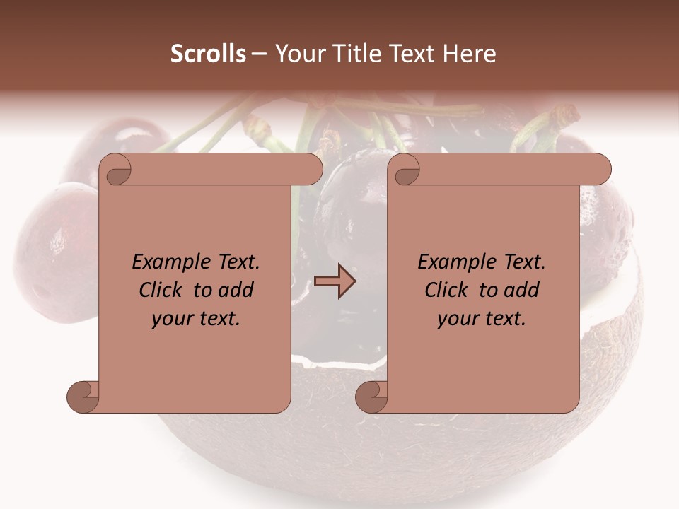 Leaf Many Acidic PowerPoint Template