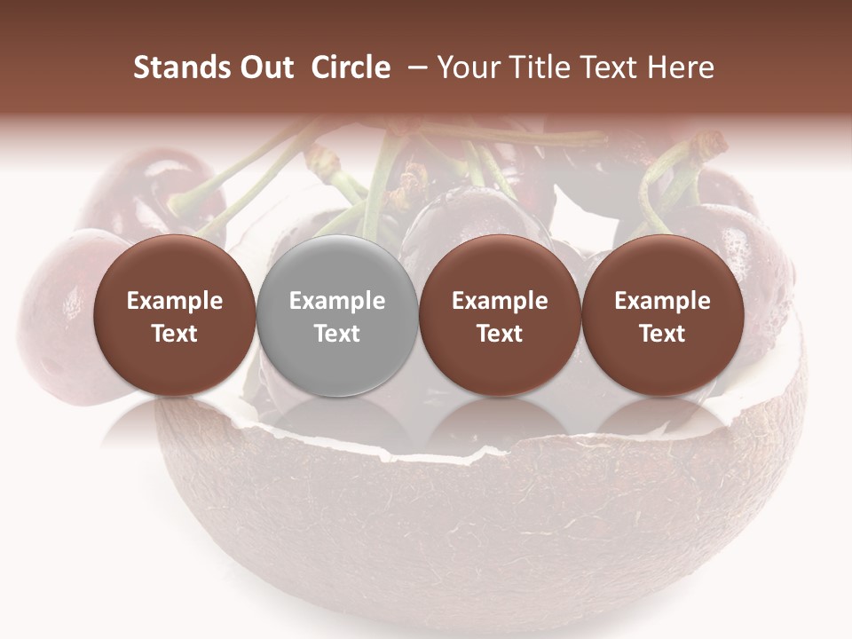 Leaf Many Acidic PowerPoint Template