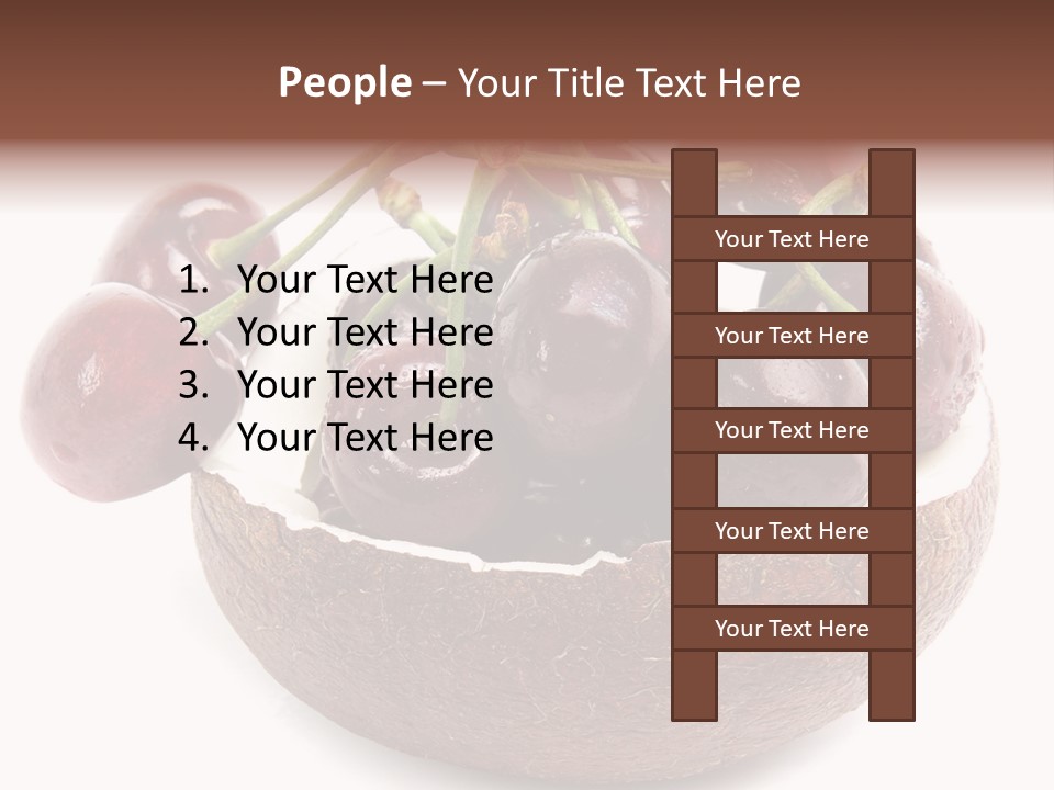 Leaf Many Acidic PowerPoint Template