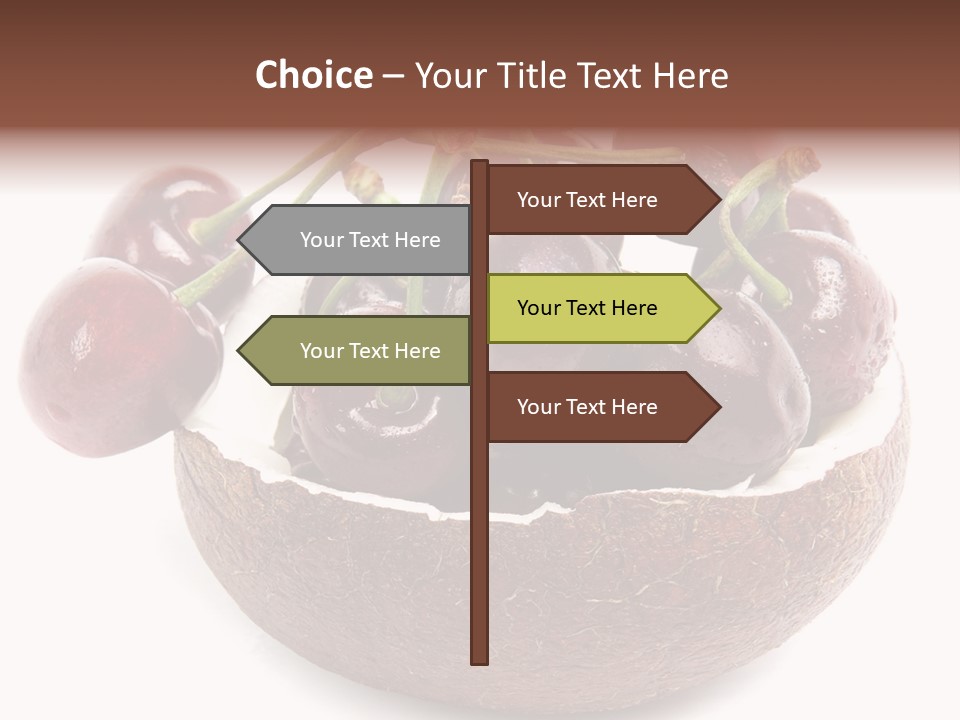 Leaf Many Acidic PowerPoint Template
