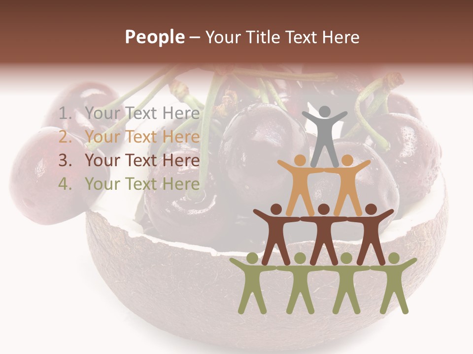 Leaf Many Acidic PowerPoint Template