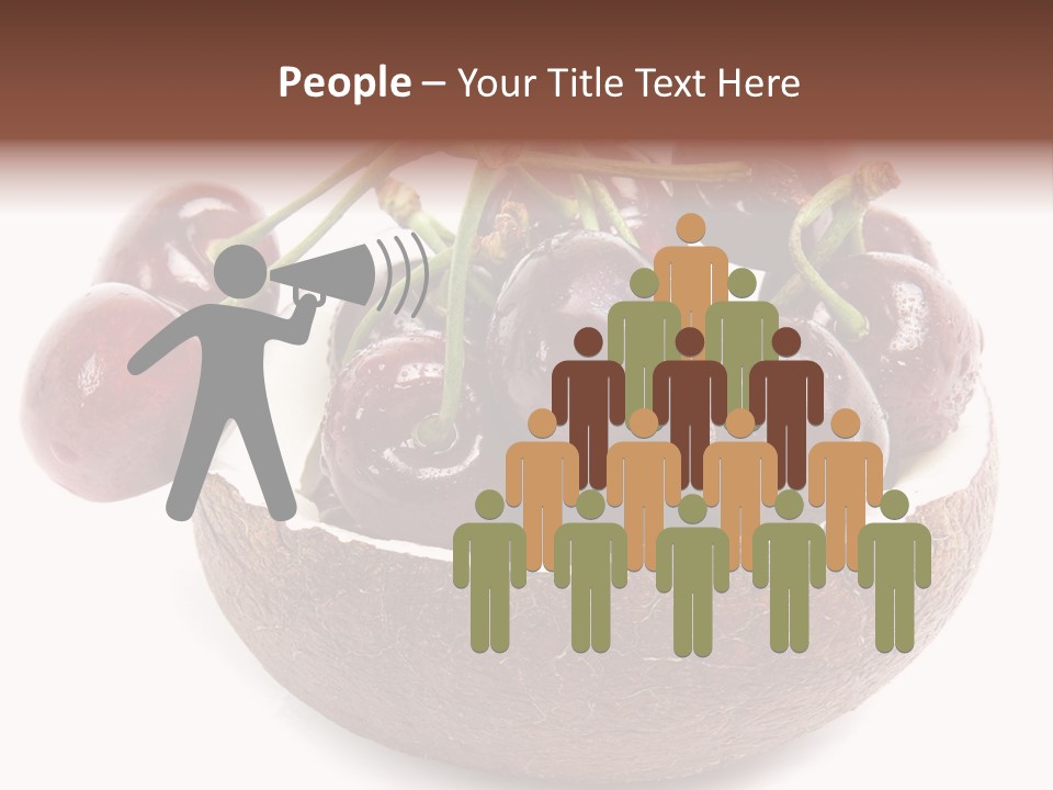 Leaf Many Acidic PowerPoint Template