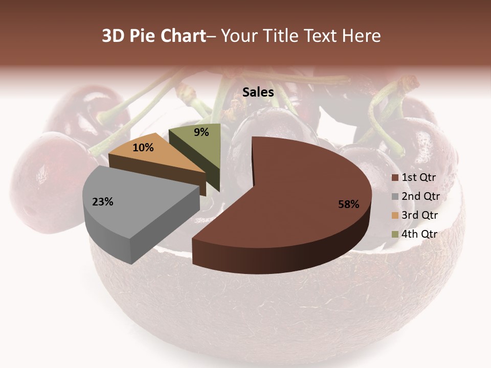 Leaf Many Acidic PowerPoint Template