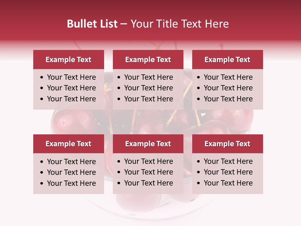Nature Leaf Fruit PowerPoint Template