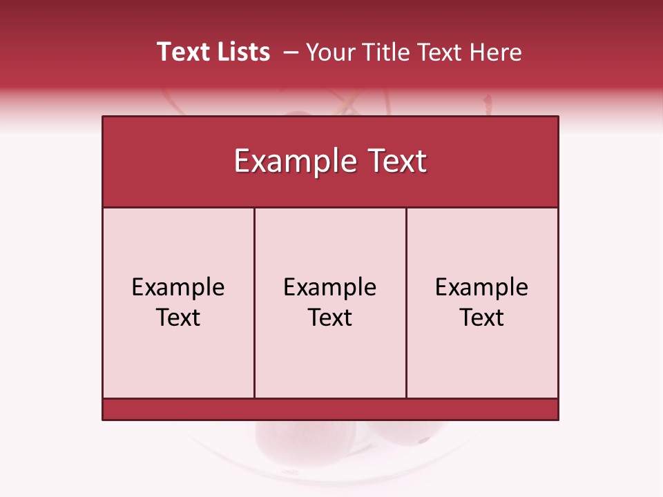 Nature Leaf Fruit PowerPoint Template