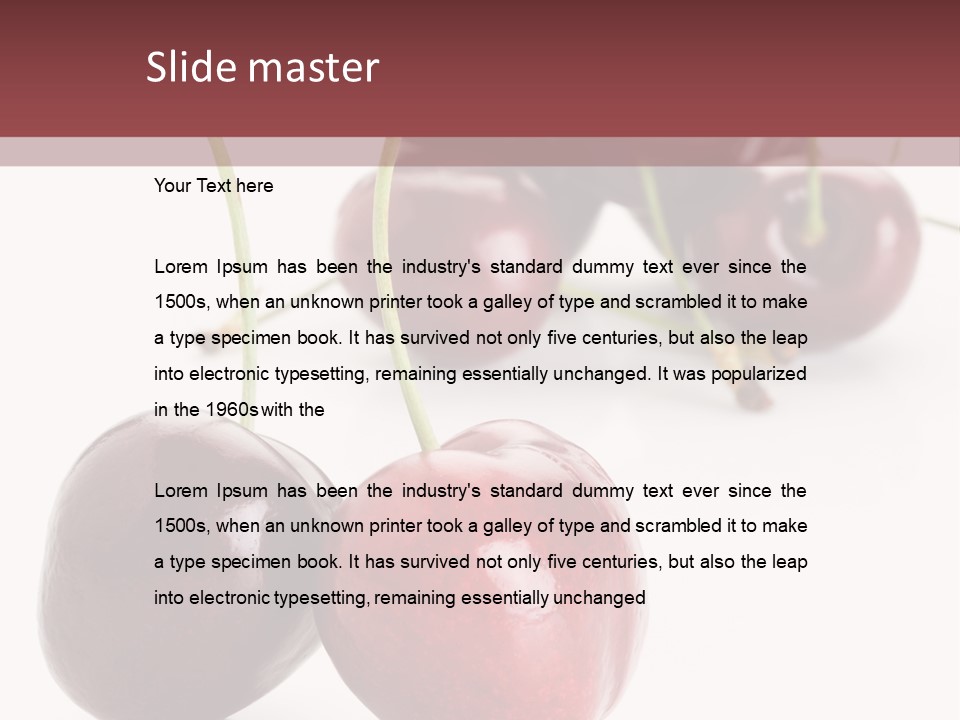 Many Dessert Background PowerPoint Template