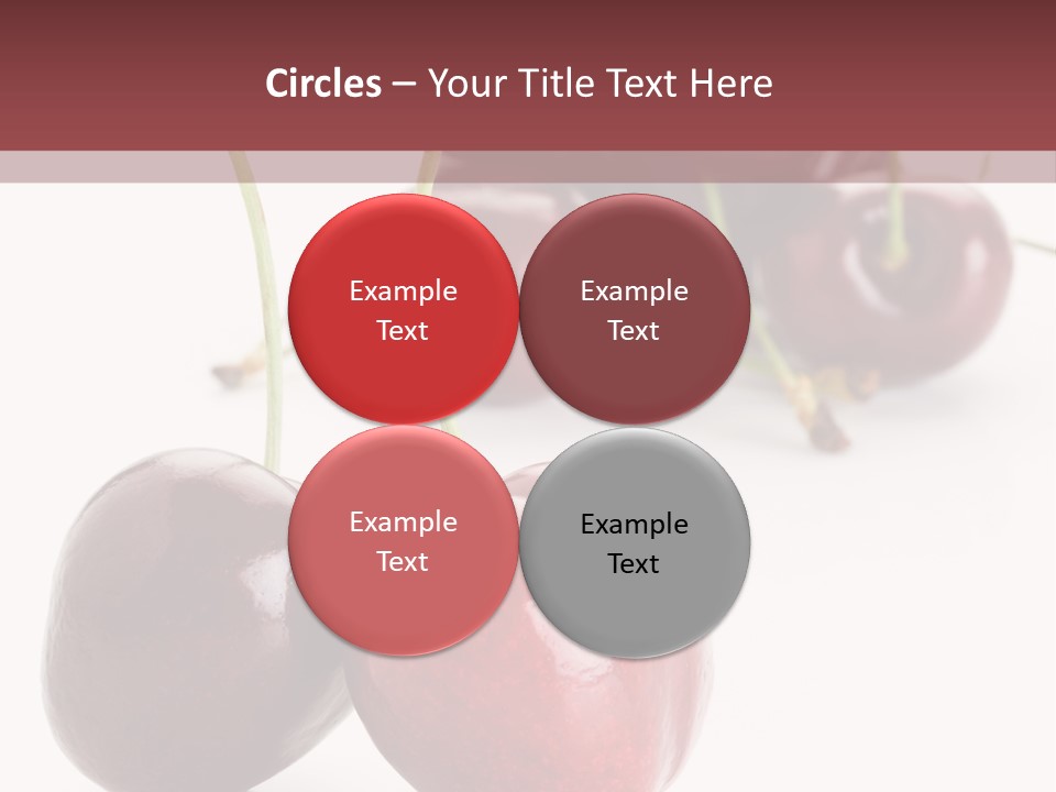 Many Dessert Background PowerPoint Template