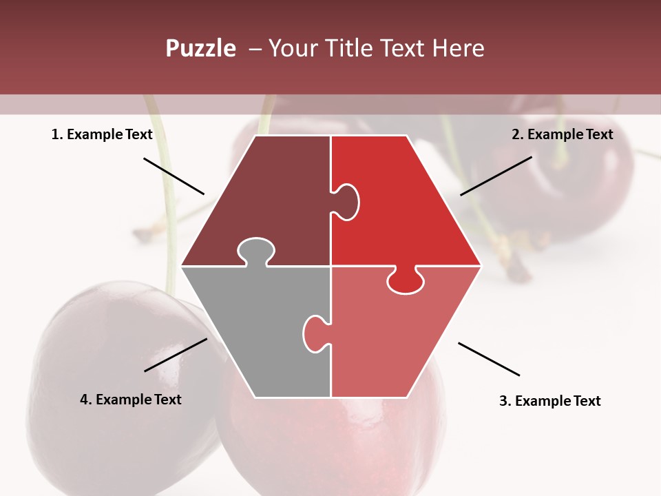 Many Dessert Background PowerPoint Template