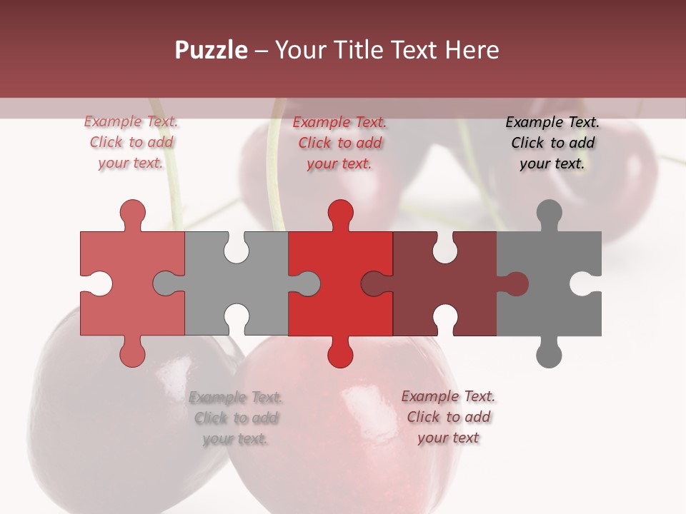 Many Dessert Background PowerPoint Template