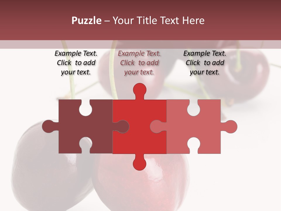 Many Dessert Background PowerPoint Template