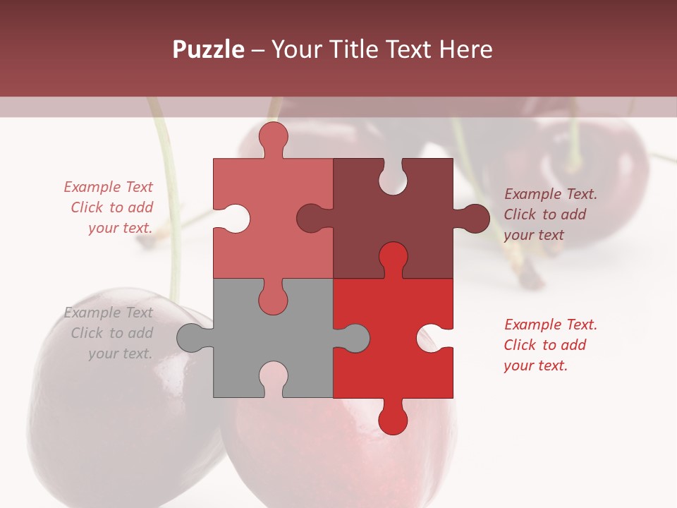 Many Dessert Background PowerPoint Template